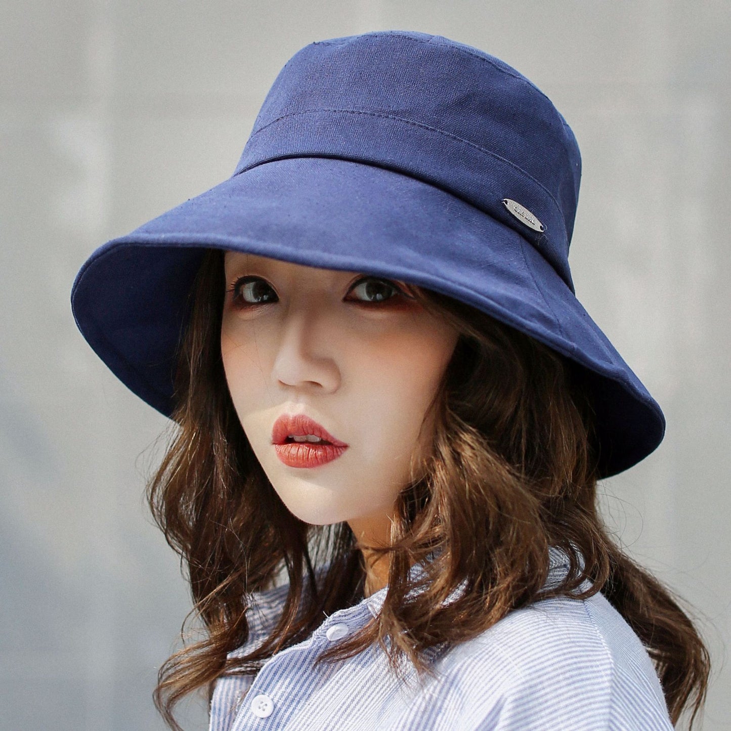 Everyday Cotton Unisex Trendy Lightweight Outdoor Style Bucket Hat