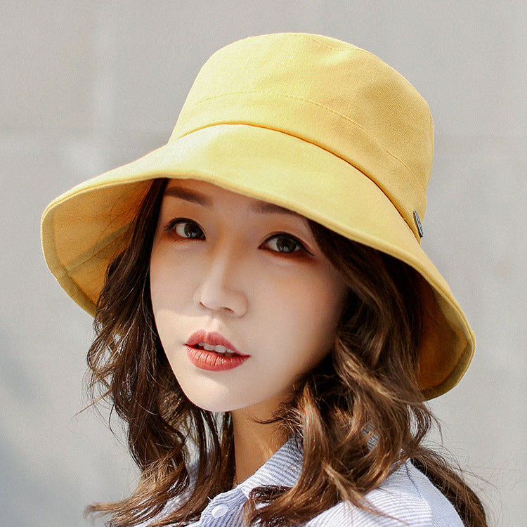 Everyday Cotton Unisex Trendy Lightweight Outdoor Style Bucket Hat