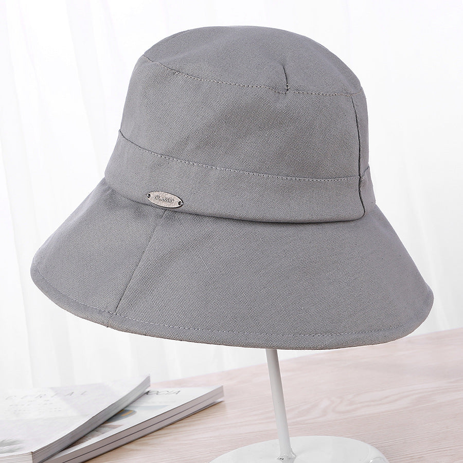 Everyday Cotton Unisex Trendy Lightweight Outdoor Style Bucket Hat