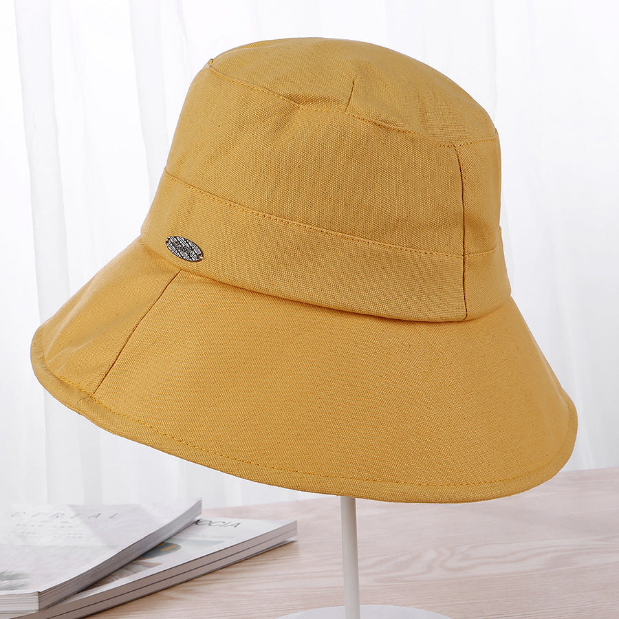 Everyday Cotton Unisex Trendy Lightweight Outdoor Style Bucket Hat