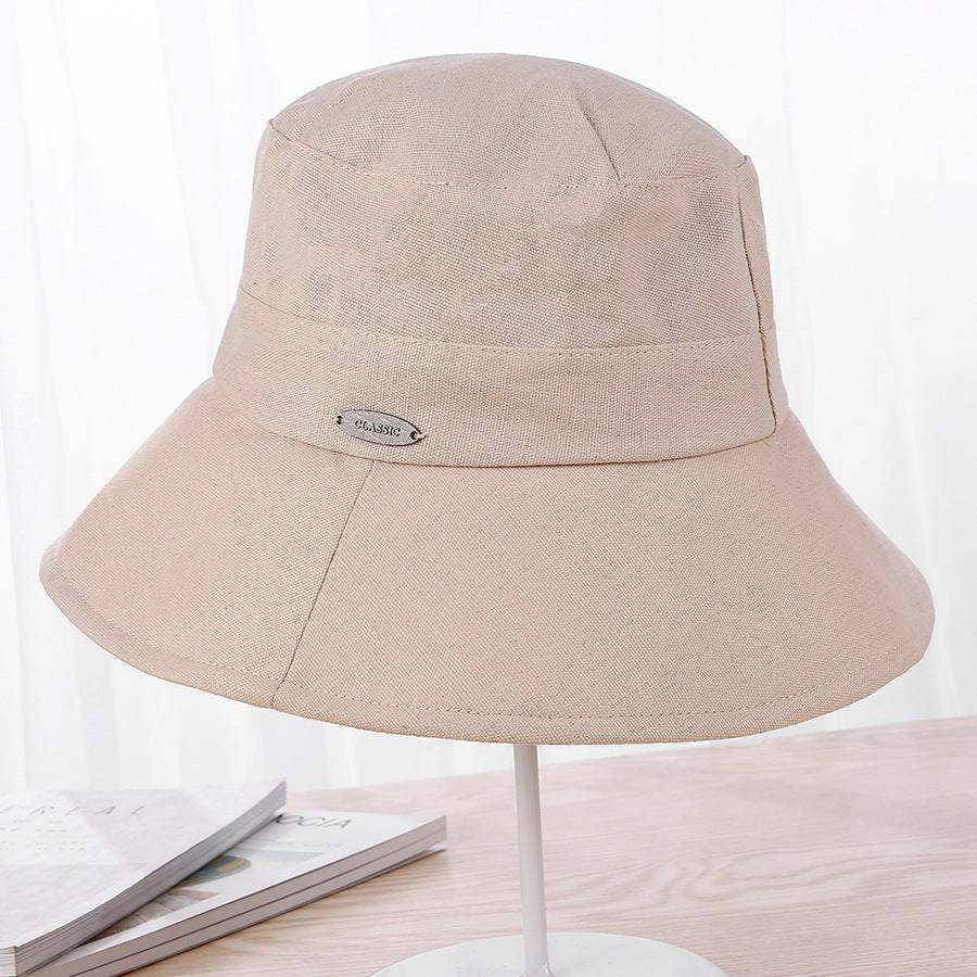 Everyday Cotton Unisex Trendy Lightweight Outdoor Style Bucket Hat