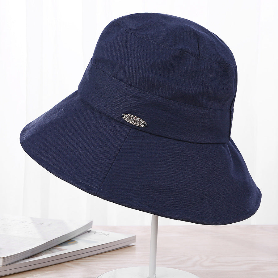 Everyday Cotton Unisex Trendy Lightweight Outdoor Style Bucket Hat